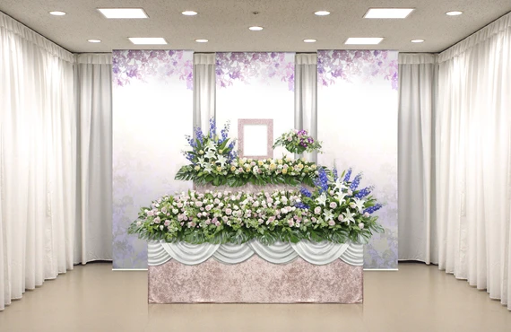 葬儀費用を明確に　花の葬儀は花美葬