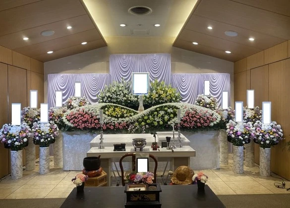 大型生花祭壇